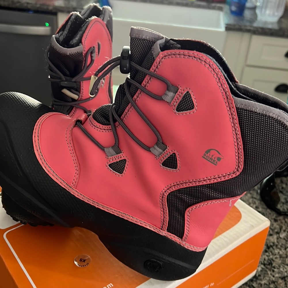 Sorel Icepack Raspberry Fizz Winter Boots Sz 7